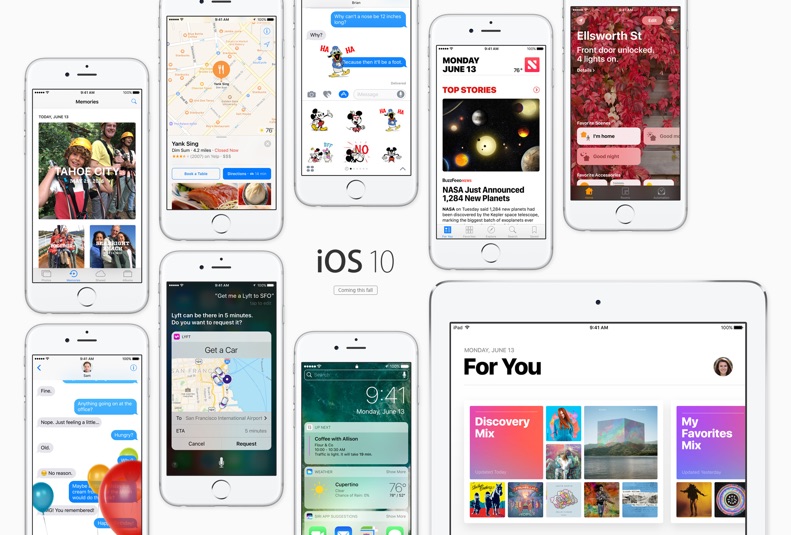 ios10 Vær opdateret på 10min om Apple’s nyeste produkter og opdateringer til iPhone, iPad, Mac, AppleTV og AppleWatch. Keynote præsentation fra WWDC 2016.