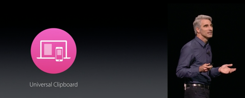 universal clipboard Vær opdateret på 10min om Apple’s nyeste produkter og opdateringer til iPhone, iPad, Mac, AppleTV og AppleWatch. Keynote præsentation fra WWDC 2016.