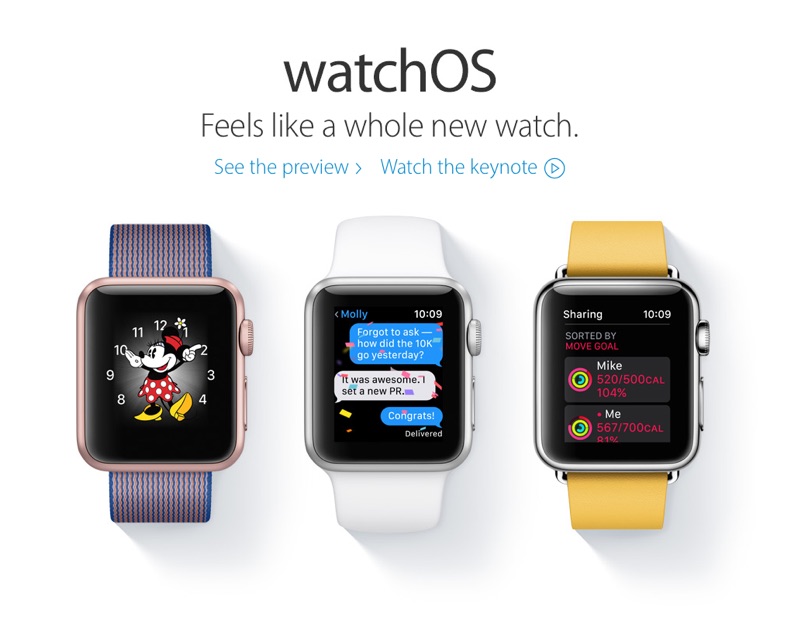 watchos Vær opdateret på 10min om Apple’s nyeste produkter og opdateringer til iPhone, iPad, Mac, AppleTV og AppleWatch. Keynote præsentation fra WWDC 2016.